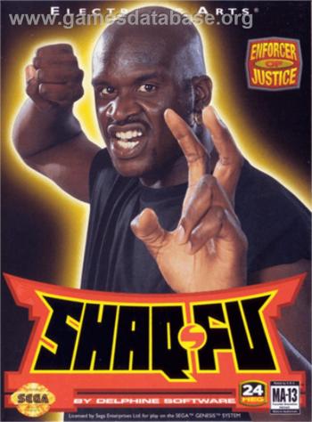 Cover Shaq Fu for Genesis - Mega Drive